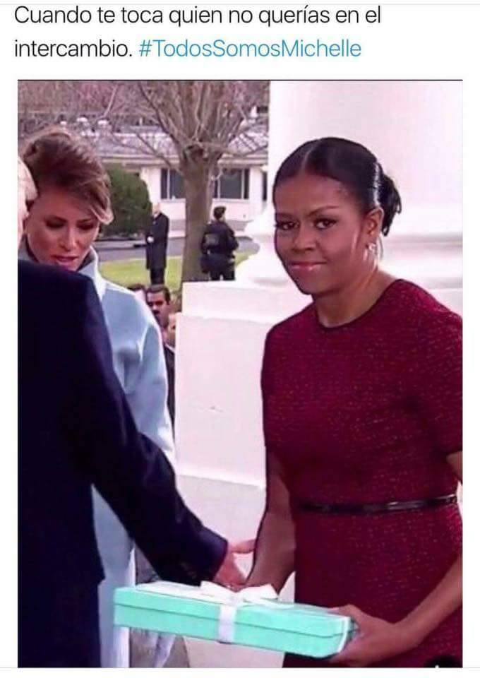 Michelle Obama Melania Trump meme